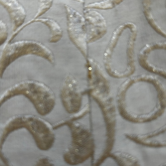 VTG Jones New York Women’s Size 8P 2 Piece Skirt Set Silk & Metallic Old Money - Picture 4 of 15